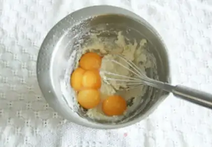 Make Chan Pi Tin Chi Fung Cake step 2