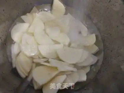 Make Pepper potato chips step 1