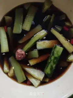 Make The sour cucumber step 5