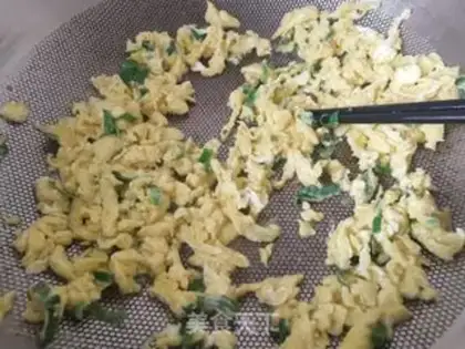 Make Soup egg dumplings step 1