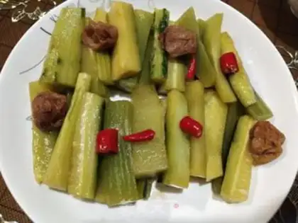 Make The sour cucumber step 6