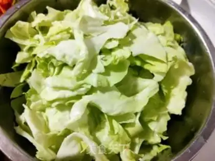 Make Clear the cabbage step 0