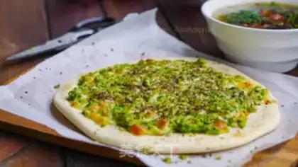 Make Butter fruit pizza step 6
