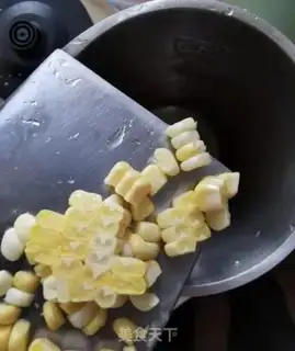 Make Honey corn juice step 2