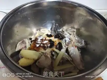 Make Steamed horny chicken step 2