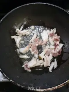 Make Bean horned noodles step 2