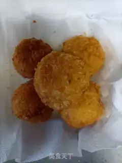 Make Potato cheeseball step 9