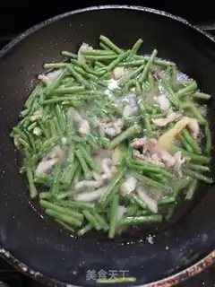 Make Bean horned noodles step 5