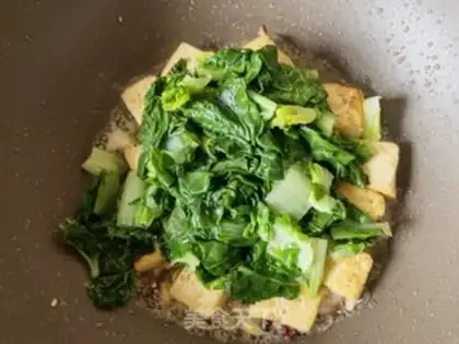 Make Tofu with cabbage step 7