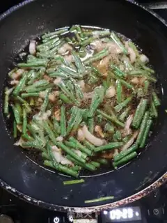 Make Bean horned noodles step 6