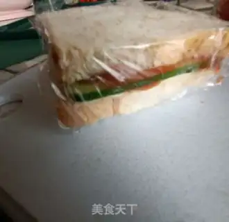 Make Sausage egg sandwich step 12