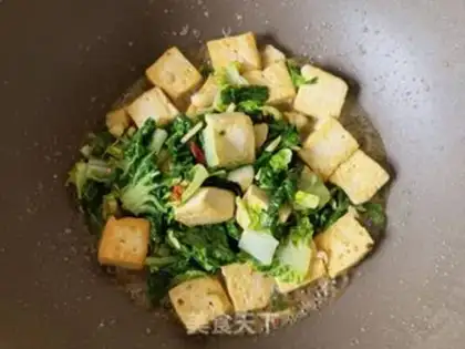 Make Tofu with cabbage step 9