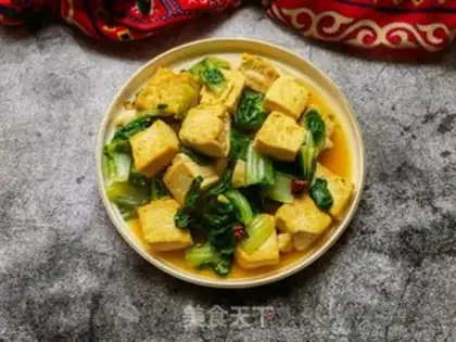 Make Tofu with cabbage step 11