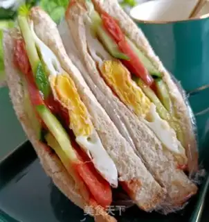 Make Sausage egg sandwich step 15