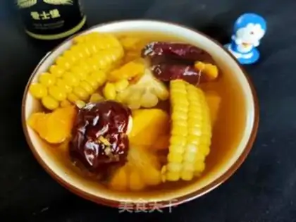 Make Potato corn date soup step 6