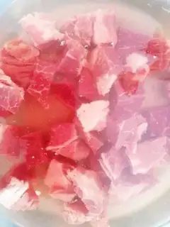 Make Fresh beef soup step 0