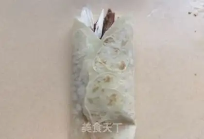 Make A single burrito donkey step 6