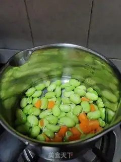 Make Scrambled beans step 2