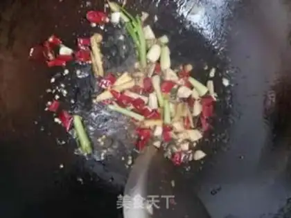 Make Celery fried oxen step 2
