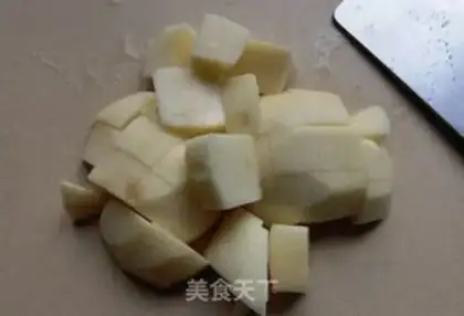 Make ♪ The apples ♪ step 1