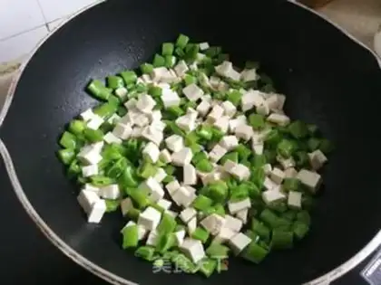 Make Sweet bean horns and tofu step 4