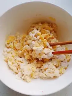 Make Hands on egg noodles step 2