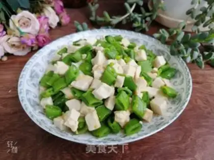 Make Sweet bean horns and tofu step 5