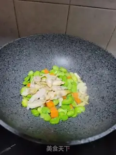 Make Scrambled beans step 5