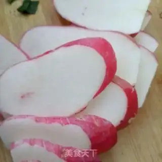 Make Cracked peppers, radish, croquettes step 1