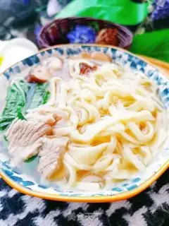 Make Hands on egg noodles step 11