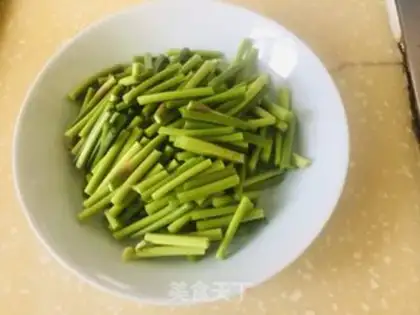 Make Garlic fire step 0