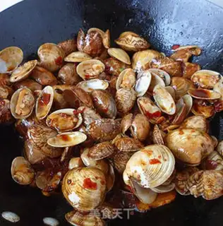 Make Spicy clams step 6