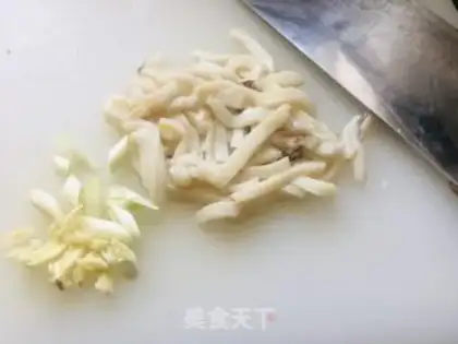 Make Garlic fire step 1