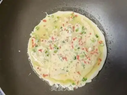 Make Carrot onion pancakes step 8