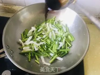 Make Garlic fire step 5
