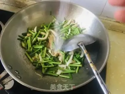 Make Garlic fire step 7