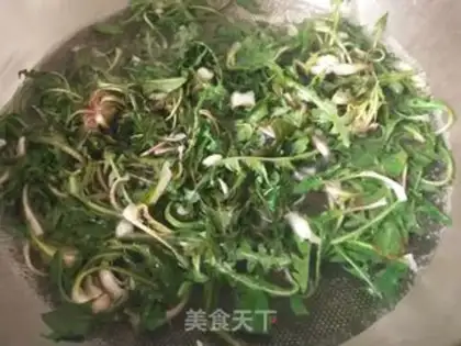 Make Corn dumplings, platinum puff step 2