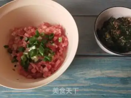 Make Corn dumplings, platinum puff step 3