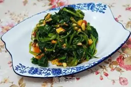 Make Spicy spinach step 5