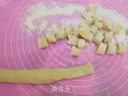Make Corn dumplings, platinum puff step 6