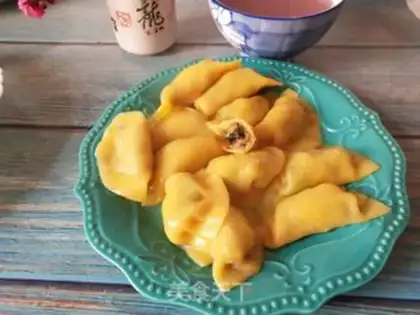Make Corn dumplings, platinum puff step 9