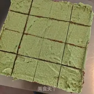 Make Cherry pistachio vanilla cheese mousse step 17