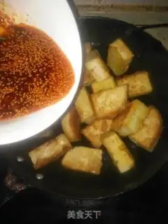 Make Spicy tofu step 14