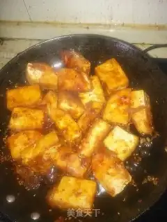 Make Spicy tofu step 15