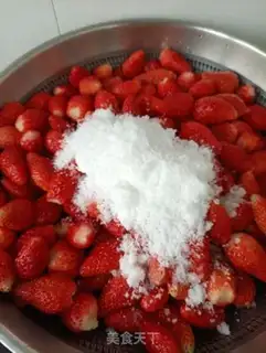 Make Strawberry sugar step 4