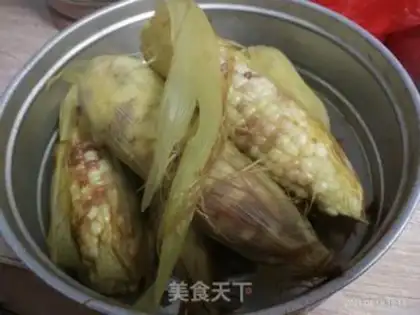 Make Pour corn step 2