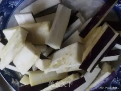 Make Bean-fruit noodles step 1