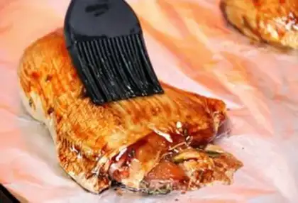 Make Burn chicken legs step 5
