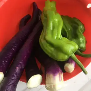 Make Pepper and eggplant step 0