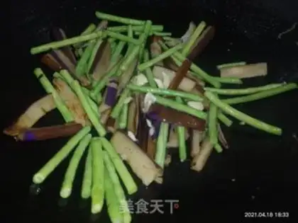 Make Bean-fruit noodles step 3